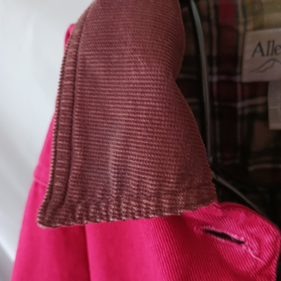 "ALLEGHANY TRAIL" WOMENS  BUTTON-DOWN100%COTTON FLANNEL WORK JACKET..SZ.M - Picture 7 of 10